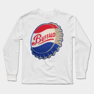 Vintage Buffalo Bison Logo Long Sleeve T-Shirt